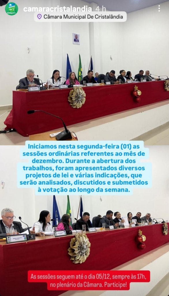 CÂMARA MUNICIPAL INICIA TRABALHOS LEGISLATIVOS.